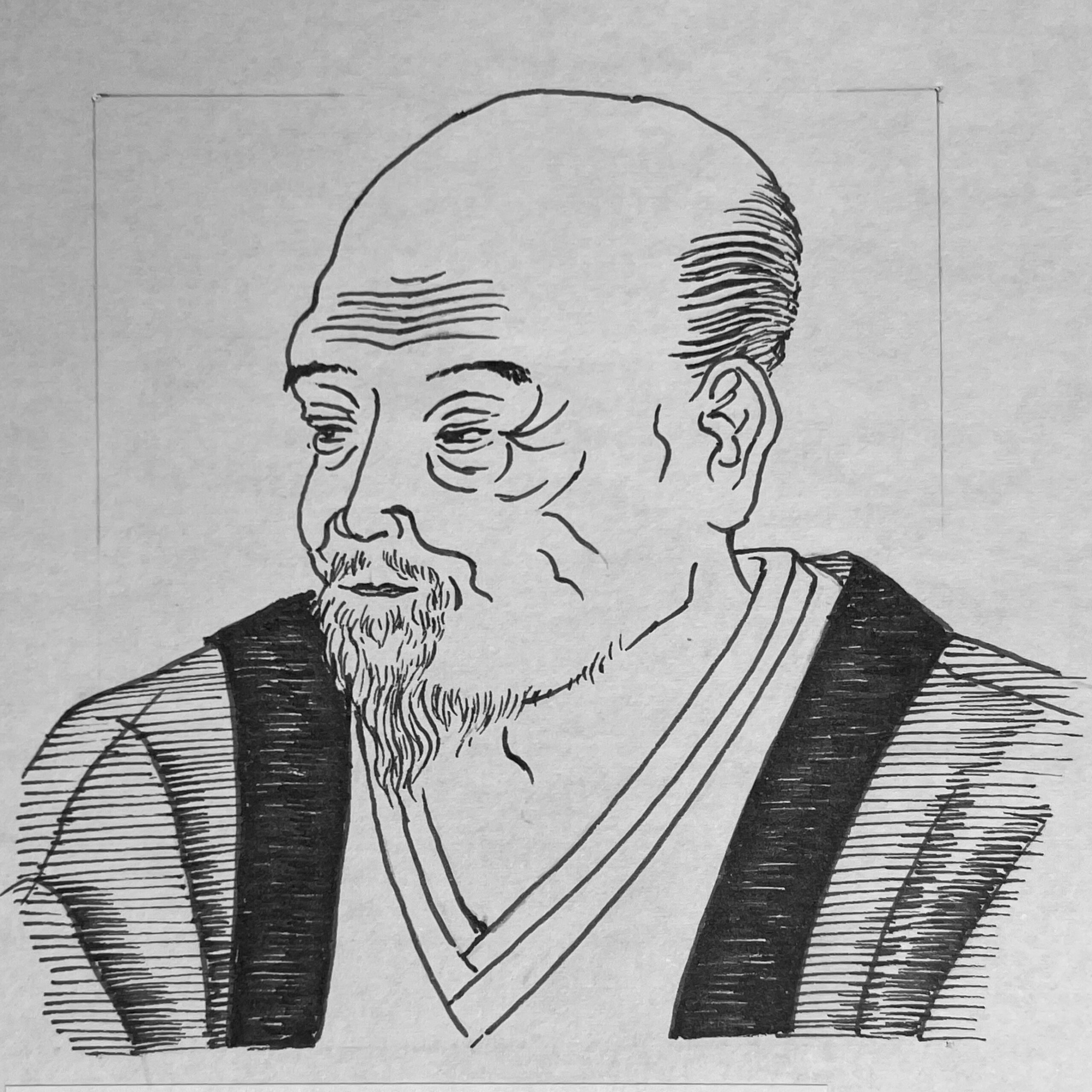 松平定信 イラストポートレート