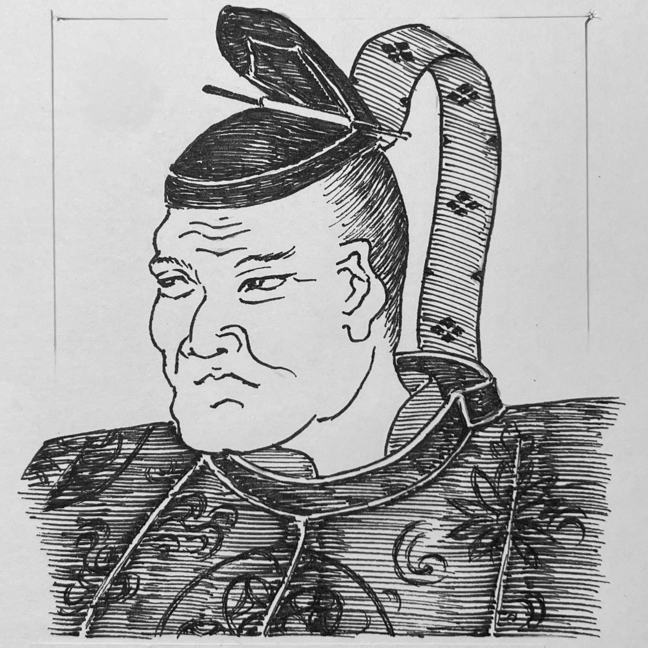 徳川義直 イラストポートレート