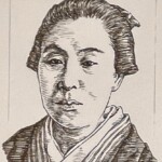 上村松園 Shoen Uemura 京都府出身 1875-1949 明治の女性が画家を志すなど、世間で認められる時代ではなかったが、母仲子は松園の画家としての才能を理解し支え続けた。1948年女性初めての文化勲章を受章。息子に日本画家の上村松篁。 1875-1949を生きた京都府出身の日本画家は女性初の文化勲章を1948年受賞