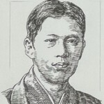 菱田春草 Syunso Hishida 長野県出身 1874−1911 横山大観、下村観山とともに岡倉天心の門下で、明治期の日本画の革新に貢献。数々の日本絵画の伝統と西洋絵画技法を融合する新たな日本画を残すも持病により36歳で早逝。 1874−1911を生きた長野県飯田市出身の日本画家