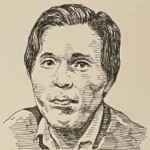 織田作之助 Sakunosuke Oda 大阪府出身1913-1947 昭和を代表する短編を得意とする小説家であり、戦後、太宰治、坂口安吾、石川淳らと共に無頼派、新戯作派と呼ばれ「織田作(おださく)」の愛称で親しまれたが33歳の若さでこの世を去った。 1913-1947を生きた大阪府天王寺区出身の昭和を代表する、短編を得意とした小説家。戦後、太宰治、坂口安吾、石川淳らと共に無頼派、新戯作派と呼ばれ「織田作(おださく)」の愛称で親しまれた。33歳で早逝。
