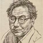 坂口安吾 Ango Sakaguchi 新潟県出身 1906-1955 小説家は昭和日本文学を代表する一人。純文学から推理・歴史等幅広い作品を書き上げた。その人柄を示すエピソード「染太郎火傷未遂事件」テッパンに手を_つきてヤケドせ_ざりき男もあり。 1906-1955を生きた小説家は昭和日本文学を代表する一人。純文学から推理・歴史等幅広い作品を書き上げた。その人柄を示すエピソード「染太郎火傷未遂事件」テッパンに手を_つきてヤケドせ_ざりき男もあり。