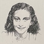 アンネ・フランクAnnelies Frank ドイツ出身 1929-1945 世界に名を馳せた文学少女。6月12日生誕日。 1929-1945を生きた世界に名を馳せた文学少女