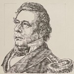 1794-1858年を生きた米国東インド艦隊司令長官は日本の開国を求めるアメリカ大統領フィルモアの国書を提出し日米和親条約を締結させた。