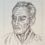 三船久蔵 Kyuzo Mifune 岩手県出身 1883-1965 柔道界のビッグスター。講道館段位はなんと十段は柔道一筋の生活の中で研究心が編みだした「隅落し(空気投げ)」「球車」の技を編み出す。 1883-1965を生きた柔道界のビッグスター。講道館段位はなんと十段は柔道一筋の生活の中で研究心が編みだした「隅落し(空気投げ)」「球車」の技を編み出す。