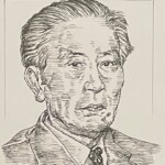 村野藤吾 Togo Murano 佐賀県出身 1891-1984 戦後日本を代表する建築家の一人は、同時代に活躍した丹下健三とその実力を伯仲し「東の丹下、西の村野」と呼び声高い。その西の村野のいらすとすてーしょん独自の代表作は東にある「日生劇場」。その存在感はまさに昭和日比谷の代名詞。 1891-1984を生きた戦後日本を代表する建築家の一人は、同時代に活躍した丹下健三とその実力を伯仲し「東の丹下、西の村野」と呼び声高い。その西の村野のいらすとすてーしょん独自の代表作は東にある「日生劇場」。その存在感はまさに昭和日比谷の代名詞。