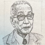 1902-1983を生きた歌舞伎役者の屋号は成駒屋、1947年、父であり初代中村鴈治郎13回忌を期して2代目中村鴈治郎を襲名。1967年には人間国宝認定、その前年1966年国立劇場柿落とし公演「菅原伝授手習鑑」にて主人公菅丞相の敵対役、藤原時平を演じた。