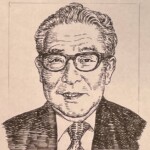 1909-1988を生きた歌舞伎役者は1950年中村勘三郎を襲名。800以上の役を演じギネスブックに名を連ねる。1966年国立劇場柿落とし公演「菅原伝授手習鑑」にて主人公、菅丞相を演じた。
