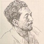 石井鶴三 Tsuruzo Ishii 東京都出身 1887-1973 彫刻家は、挿絵、版画、水彩・油彩・水墨とあらゆる絵画美術も手掛け、長野県上田にて約46年もの彫塑を指導し美術教育に尽力。また無類の相撲好きであり横綱審議会委員や相撲博物館長も歴任。 1887-1973を生きた彫刻家は、挿絵、版画、水彩・油彩・水墨とあらゆる絵画美術も手掛け、長野県上田にて約46年もの彫塑を指導し美術教育に尽力。また無類の相撲好きであり横綱審議会委員や相撲博物館長も歴任。