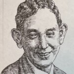 1874-1945を生きた歌舞伎役者の屋号は橘屋、フランス系アメリカ人の父を持ち、日本人離れしたその目鼻立ちから「花の橘屋」と称されました。第十五代襲名時、口上予定であった九代目市川團十郎の逝去により、一人襲名口上を行いさらに高い評判を得た。吾妻流宗家・初代吾妻徳穂は嫡出でない子にあたります。