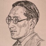 上原 敏 Bin Uehara 秋田県出身 1908-1944 歌手はサラリーマンを経て当時レコード歌謡人気で勢いのあった日本ポリドールに入社。ポスト東海林太郎と期待され1936年デビューを果たし人気歌手となる。1938年"上海だより"の歌いだし「拝啓 御無沙汰しましたが」は戦争の色濃くなる日本において東海林太郎を上回るヒットとなり当時の流行語にもなる。その後召集され35歳で戦死。 1908-1944を生きた歌手はサラリーマンを経て当時レコード歌謡人気で勢いのあった日本ポリドールに入社。ポスト東海林太郎と期待され1936年デビューを果たし人気歌手となる。1938年"上海だより"の歌いだし「拝啓 御無沙汰しましたが」は戦争の色濃くなる日本において東海林太郎を上回るヒットとなり当時の流行語にもなる。その後召集され35歳で戦死。