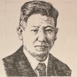 尾崎秀実 Hotsumi Ozaki 東京都出身 1901-1944 ジャーナリストは生後多くを過ごした台湾で異文化を体感し、その後東京帝国大学を卒業後、中国に渡りさらにその認識を深めた。その頃魯迅、スメドレーに出会い、そのスメドレー女史を通じてゾルゲに出会う。深刻化する日ソ開戦回避に努力するもソビエト連邦のスパイとして位置付けられ反戦行動弾圧のため1944年処刑される。
獄中で家族に綴った手紙は戦後「愛情はふる星のごとく」として出版され多くの反響を呼ぶ。 1901-1944を生きたジャーナリストは生後多くを過ごした台湾で異文化を体感し、その後東京帝国大学を卒業後、中国に渡りさらにその認識を深めた。その頃魯迅、スメドレーに出会い、そのスメドレー女史を通じてゾルゲに出会う。深刻化する日ソ開戦回避に努力するもソビエト連邦のスパイとして位置付けられ反戦行動弾圧のため1944年処刑される。 獄中で家族に綴った手紙は戦後「愛情はふる星のごとく」として出版され多くの反響を呼ぶ。