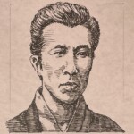 半井桃水 Tosui Nakarai 長崎県出身 1861-1926 ジャーナリストであり新聞小説家として活躍。医師である父の仕事で釜山に幾度もわたり朝鮮事情に精通するようになる。その後三菱を経て、新聞業界へ。1888(明治21)年東京朝日新聞社に入社後、同紙で「唖聾子」などを発表し小説記者の地位を築いた。その才能を師事した弟子に樋口一葉がいる。 1861-1926を生きたジャーナリストであり新聞小説家として活躍。医師である父の仕事で釜山に幾度もわたり朝鮮事情に精通するようになる。その後三菱を経て、新聞業界へ。1888(明治21)年東京朝日新聞社に入社後、同紙で「唖聾子」などを発表し小説記者の地位を築いた。その才能を師事した弟子に樋口一葉がいる。