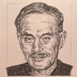 土井晩翠 Banshui Doi 宮城県出身 1871-1952 詩人。瀧廉太郎作曲の「荒城の月」の作詞に代表されるように叙事を彷彿させる詩風で日本の詩界を担った。英文学者としても活躍。 1871-1952を生きた詩人。瀧廉太郎作曲の「荒城の月」の作詞に代表されるように叙事を彷彿させる詩風で日本の詩界を担った。英文学者としても活躍。