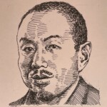 若山牧水 Bokusui Wakayama 宮崎県出身 1885-1928 歌人。尾上柴舟の主宰した車前草社の同人となり師事。その後雑誌「創作」を創刊。日本の歌壇をリードした。
早稲田大学同門であり同郷の北原白秋と親交を深め、また石川啄木の友人でもあり最期を看取ったことでも知られている。 1885-1928を生きた歌人。尾上柴舟の主宰した車前草社の同人となり師事。その後雑誌「創作」を創刊。日本の歌壇をリードした。 早稲田大学同門であり同郷の北原白秋と親交を深め、また石川啄木の友人でもあり最期を看取ったことでも知られている。