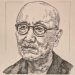 内田百閒 Hyakken Uchida 岡山県出身 1889-1971 小説家。夏目漱石の門に入り、同門の芥川龍之介と親交を深める。その師の浪漫性の影響を受け、その後短編集「冥土」を発表し、幻想文学の分野を確立した。昭和期には幻想性から現実味ある随筆に傾倒し人間味のある作品を数々残した。 1889-1971を生きた小説家。夏目漱石の門に入り、同門の芥川龍之介と親交を深める。その師の浪漫性の影響を受け、その後短編集「冥土」を発表し、幻想文学の分野を確立した。昭和期には幻想性から現実味ある随筆に傾倒し人間味のある作品を数々残した。