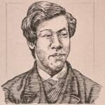 山田美妙 Yamada Bimyo 東京都出身 1868-1910 小説家であり詩人の文学家。硯友社を結成し我楽多文庫に寄稿、その後坪内逍遥の小説神髄に影響を受け、言文一致論、日本韻文論を唱えた一人。 1868-1910を生きた小説家であり詩人の文学家。硯友社を結成し我楽多文庫に寄稿、その後坪内逍遥の小説神髄に影響を受け、言文一致論、日本韻文論を唱えた一人。