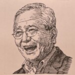 根岸英一 Eiichi Negishi 中華人民共和国出身 1935-2021 化学者。2010年ノーベル化学賞受賞。クロスカップリング反応(根岸カップリング)を開発。アルキルハロゲン化物と有機亜鉛化合物がパラジウム触媒の存在下で反応し新たな化学結合を形成可能とした。この技術は現在の医薬品合成に不可欠となっている。
※いらすとすてーしょんでは出生地を出身地と表記しております。 1935-2021を生きた化学者。2010年ノーベル化学賞受賞。クロスカップリング反応(根岸カップリング)を開発。アルキルハロゲン化物と有機亜鉛化合物がパラジウム触媒の存在下で反応し新たな化学結合を形成可能とした。この技術は現在の医薬品合成に不可欠となっている。