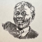 ネルソン・マンデラ Nelson Mandela 南アフリカ出身 1918-2013 第8代南アフリカ共和国大統領であり1993年ノーベル平和賞受賞者。弁護士。反アパルトヘイト闘争の指導者として、アパルトヘイト体制に屈せず、南アフリカの人種差別と不平等に立ち向かった。 1918-2013 を生きた第8代南アフリカ共和国大統領であり1993年ノーベル平和賞受賞者。弁護士。反アパルトヘイト闘争の指導者として、アパルトヘイト体制に屈せず、南アフリカの人種差別と不平等に立ち向かった。