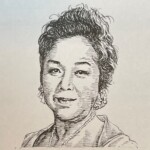二葉あき子 Akiko Futaba 広島県出身 1915-2011 歌手。東京音楽学校(現、東京藝大)卒業後、1年間教職につくが、その美声を買われ1936(昭和11)年にコロムビアより「愛の揺籃」でデビュー。その後「古き花園」「純情の丘」「新妻鏡」などのヒット曲を歌う。戦後、美しい低音で歌う「夜のプラットホーム」「恋の曼珠沙華」「別れても」など数多くのヒット曲を出し戦前戦後と活躍。その歌唱力から「歌謡界の女王」と呼ばれた。終戦の年、慰問で広島を訪れ、8月6日帰りの列車(芸備線)がトンネルに入ったところで原爆が落ち、九死に一生を得た。本来は女の未練歌「フランチェスカの鐘」を鎮魂歌として歌った。 1915-2011を生きた歌手。東京音楽学校(現、東京藝大)卒業後、1年間教職につくが、その美声を買われ1936(昭和11)年にコロムビアより「愛の揺籃」でデビュー。その後「古き花園」「純情の丘」「新妻鏡」などのヒット曲を歌う。戦後、美しい低音で歌う「夜のプラットホーム」「恋の曼珠沙華」「別れても」など数多くのヒット曲を出し戦前戦後と活躍。その歌唱力から「歌謡界の女王」と呼ばれた。終戦の年、慰問で広島を訪れ、8月6日帰りの列車(芸備線)がトンネルに入ったところで原爆が落ち、九死に一生を得た。本来は女の未練歌「フランチェスカの鐘」を鎮魂歌として歌った。