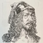 アルブレヒト・デューラー Albrecht Dürer ドイツ出身 1471-1582 画家。後期ゴシック美術だった当時のドイツ絵画に対してネーデルランド絵画とイタリアルネサンスを融合させ、油彩画、版画でこの地域にルネサンスの源流を築いた。 1471-1582を生きた画家。後期ゴシック美術だった当時のドイツ絵画に対してネーデルランド絵画とイタリアルネサンスを融合させ、油彩画、版画でこの地域にルネサンスの源流を築いた。