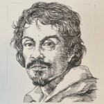 カラヴァッジョ Caravaggio イタリア出身 1571-1610 画家。イタリア静物画の始まりと名高い果物籠を、そして風俗画に見立てた聖マタイの召命を描きバロック美術の時代を告げる。ローマではカラヴァッジョの作品を模倣し、その画家たちはカラヴァッジェスキと呼ばれ明暗を強調した写実性溢れる風俗画が流行した。 1571-1610を生きた画家。イタリア静物画の始まりと名高い果物籠を、そして風俗画に見立てた聖マタイの召命を描きバロック美術の時代を告げる。ローマではカラヴァッジョの作品を模倣し、その画家たちはカラヴァッジェスキと呼ばれ明暗を強調した写実性溢れる風俗画が流行した。