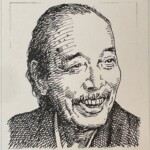 横山大観 Yokoyama Taikan 茨城県出身 1868-1958 日本画家。橋本雅邦に師事し東京美術学校(現東京藝術大学)第一期生として入学。 下山観山と共に日本美術院の中心画家として岡倉天心の厚い信頼のもと活躍。菱田春草と共にインドをはじめアメリカ、ヨーロッパの視察にて見識を高め、近代日本画の源流を築いた。1914(大正3)年、下山観山らと日本美術院の再興を果たす。 1868-1958を生きた日本画家。橋本雅邦に師事し東京美術学校(現東京藝術大学)第一期生として入学。 下山観山と共に日本美術院の中心画家として岡倉天心の厚い信頼のもと活躍。菱田春草と共にインドをはじめアメリカ、ヨーロッパの視察にて見識を高め、近代日本画の源流を築いた。1914(大正3)年、下山観山らと日本美術院の再興を果たす。