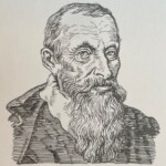 アダム・グンペルツハイマー Adam Gumpelzhaimer ドイツ出身 1559-1625 作曲家であり音楽理論家。アウグスブルクの聖ウルリッヒと聖アフラの修道院で音楽を学び、キリスト教音楽の指導者カントルをつとめた。その後音楽理論を論文として「Compendium musicae」を 1591 年に執筆。1681年までに13 版ヨーロッパ全土で教科書として発行されて、その影響は偉大であったとされている。 1559-1625を生きた作曲家であり音楽理論家。アウグスブルクの聖ウルリッヒと聖アフラの修道院で音楽を学び、キリスト教音楽の指導者カントルをつとめた。その後音楽理論を論文として「Compendium musicae」を 1591 年に執筆。1681年までに13 版ヨーロッパ全土で教科書として発行されて、その影響は偉大であったとされている。