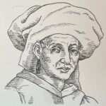 ジョスカン・デ・プレ Josquin des Prez ベルギー出身 c.1450-1521 フランス・フランドル楽派の作曲家であり、ルネサンス音楽期に活躍。対位法の巧妙な技術を用いて、旋律の美しさ、複雑さ、そして感情豊かな表現を特徴としている。ジョスカンの作曲が世に広まった背景の一つとして印刷技術の発展があり、それまで書写であった楽譜がペトルッチなどの印刷業者によって印刷した楽譜を出版可能となり、1502年にはジョスカンのミサ曲集が出版されている。 c.1450-1521を生きたフランス・フランドル楽派の作曲家であり、ルネサンス音楽期に活躍。対位法の巧妙な技術を用いて、旋律の美しさ、複雑さ、そして感情豊かな表現を特徴としている。ジョスカンの作曲が世に広まった背景の一つとして印刷技術の発展があり、それまで書写であった楽譜がペトルッチなどの印刷業者によって印刷した楽譜を出版可能となり、1502年にはジョスカンのミサ曲集が出版されている。