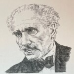 アルトゥーロ・トスカニーニ Arturo Toscanini イタリア出身 1867-1957 指揮者。1886年南米ツアーにチェリストとして帯同したとき、ヴェルディのオペラAidaを指揮するう機会を得て見事に成功を収め、わずか19歳で指揮者としてキャリアをスタートさせた。その後1892年にはヴェリズモ・オペラの作曲家レオンカヴァッロの作品Pagliacciの初演を指揮している。祖国イタリアで交響楽団の指揮も高い評価を得て、その名は国際的に広く知られるようになると、活動拠点をニューヨークに移しメトロポリタン歌劇場、ニューヨーク・フィルハーモニックなどで精力的に活動を展開した。その指揮は、時に荒々しく、繊細で完璧を求める姿はその映像記憶力にあり、その後の多くの指揮者に影響を与えた。 1867-1957を生きた指揮者。1886年南米ツアーにチェリストとして帯同したとき、ヴェルディのオペラAidaを指揮するう機会を得て見事に成功を収め、わずか19歳で指揮者としてキャリアをスタートさせた。その後1892年にはヴェリズモ・オペラの作曲家レオンカヴァッロの作品Pagliacciの初演を指揮している。祖国イタリアで交響楽団の指揮も高い評価を得て、その名は国際的に広く知られるようになると、活動拠点をニューヨークに移しメトロポリタン歌劇場、ニューヨーク・フィルハーモニックなどで精力的に活動を展開した。その指揮は、時に荒々しく、繊細で完璧を求める姿はその映像記憶力にあり、その後の多くの指揮者に影響を与えた。