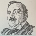 エンリコ・カルーソー Enrico Caruso イタリア出身 1873-1921 歌手。1895年プロデビュー、1900年にミラノ・スカラ座にてプッチーニ作La bohèmeをロドルフォ役を演じた。この時の指揮も同オペラの初演に指揮したトスカニーニであった。その後活動の拠点をニューヨークに移し、メトロポリタン歌劇場を中心にヴェルディなど19世紀に活躍した作曲家のオペラ作品にその歌声を乗せ、表情豊かな演技と幅広い声量が魅力のテノールのベルカントで人々を魅了した。 1873-1921を生きた歌手。1895年プロデビュー、1900年にミラノ・スカラ座にてプッチーニ作La bohèmeをロドルフォ役を演じた。この時の指揮も同オペラの初演に指揮したトスカニーニであった。その後活動の拠点をニューヨークに移し、メトロポリタン歌劇場を中心にヴェルディなど19世紀に活躍した作曲家のオペラ作品にその歌声を乗せ、表情豊かな演技と幅広い声量が魅力のテノールのベルカントで人々を魅了した。