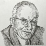 ヘルマン・シュタウディンガー Hermann Staudinger ドイツ出身 1881-1965 化学者。当時、高分子は低分子の集合体と考えられていたところ、粘度や拡散速度などの物理学的測定、化学反応による合成と分析、X線回折などの結果から、高分子が鎖状の巨大分子であることを明らかにした。この発見より高分子化学が大きく促進し、プラスチックやゴム、合成繊維などの高分子材料の誕生へとつながった。高分子化学の創始者として称され、1953年にノーベル化学賞を受賞した。 1881-1965を生きた化学者。当時、高分子は低分子の集合体と考えられていたところ、粘度や拡散速度などの物理学的測定、化学反応による合成と分析、X線回折などの結果から、高分子が鎖状の巨大分子であることを明らかにした。この発見より高分子化学が大きく促進し、プラスチックやゴム、合成繊維などの高分子材料の誕生へとつながった。高分子化学の創始者として称され、1953年にノーベル化学賞を受賞した。