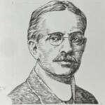 セオドア・リチャーズ Theodore William Richards USA出身 1868-1928 化学者であり物理学者。1913年ウラン鉱に含まれる鉛と通常の鉛の原子量のわずかな違いを発見し、アイソトープの存在を初めて実証した。このことから原子構造に関する理解が深まり、現代原子論の基礎が築かれた。これらの功績により1914年アメリカの科学者として初めてノーベル化学賞を受賞した。 1868-1928を生きた化学者であり物理学者。1913年ウラン鉱に含まれる鉛と通常の鉛の原子量のわずかな違いを発見し、アイソトープの存在を初めて実証した。このことから原子構造に関する理解が深まり、現代原子論の基礎が築かれた。これらの功績により1914年アメリカの科学者として初めてノーベル化学賞を受賞した。