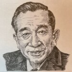 岡田 茂 Shigeru Okada 京都府出身 1914-1995 経営者であり実業家。1972(昭和47)年から1982(昭和57)年まで三越の社長を務めた。三越の経営改革を推進し、百貨店業界の発展に大きく貢献。特に、店舗の近代化やサービスの向上に力を入れ、顧客満足度を高めた。彼のリーダーシップの下、三越は国内外での店舗展開を進め、ブランド力を強化した。 1914-1995を生きた経営者であり実業家。1972(昭和47)年から1982(昭和57)年まで三越の社長を務めた。三越の経営改革を推進し、百貨店業界の発展に大きく貢献。特に、店舗の近代化やサービスの向上に力を入れ、顧客満足度を高めた。彼のリーダーシップの下、三越は国内外での店舗展開を進め、ブランド力を強化した。