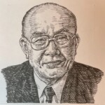 本田宗一郎 Soichiro Honda 静岡県出身 1906-1991 経営者であり実業家。自動車修理工見習いとしてキャリアをスタートし、1928(昭和3)年に浜松アート商会を創業。1946(昭和21)年に本田技術研究所を設立し、1948(昭和23)年には本田技研工業を設立してオートバイ製造に乗り出す。1961(昭和36)年イギリスのマン島オートバイレースで圧勝し、同社は世界的なブランドとなる。翌年には自動車生産に参入し、低公害エンジンの開発に成功。1973(昭和48)年に社長を辞して最高顧問に就任し、技術革新と品質向上に尽力し続けた。 1906-1991を生きた経営者であり実業家。自動車修理工見習いとしてキャリアをスタートし、1928(昭和3)年に浜松アート商会を創業。1946(昭和21)年に本田技術研究所を設立し、1948(昭和23)年には本田技研工業を設立してオートバイ製造に乗り出す。1961(昭和36)年イギリスのマン島オートバイレースで圧勝し、同社は世界的なブランドとなる。翌年には自動車生産に参入し、低公害エンジンの開発に成功。1973(昭和48)年に社長を辞して最高顧問に就任し、技術革新と品質向上に尽力し続けた。